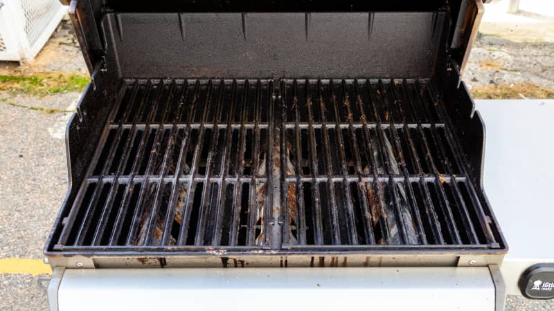Cleaning weber online grill grates
